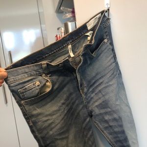 Rag&bones size 27 wide leg, inseam 28.7